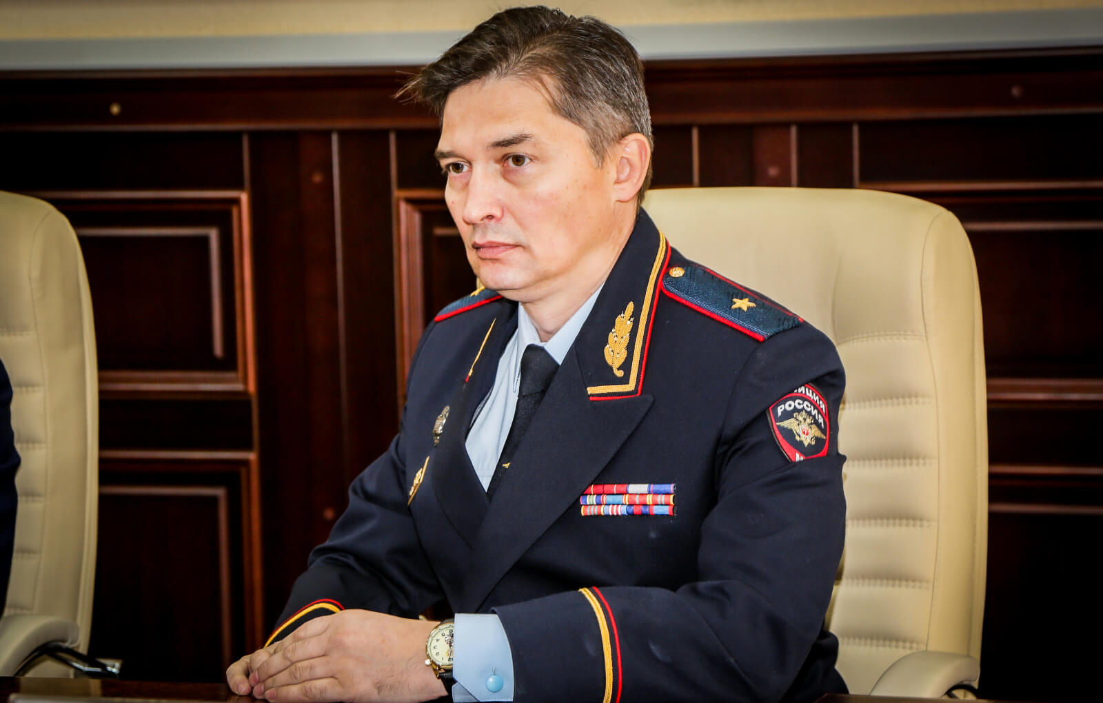 Начальник УМВД России по Липецкой области (2023 г.) Дмитрий Леонидович Петров